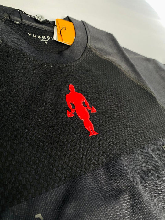 4286 - Gold's Iron Legacy Compression Tees - Black