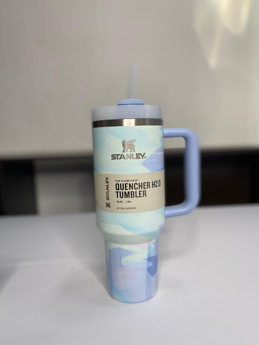 Stanley The Quencher H2.0 FlowState™ Cool Serene Brushstroke 40 onz.