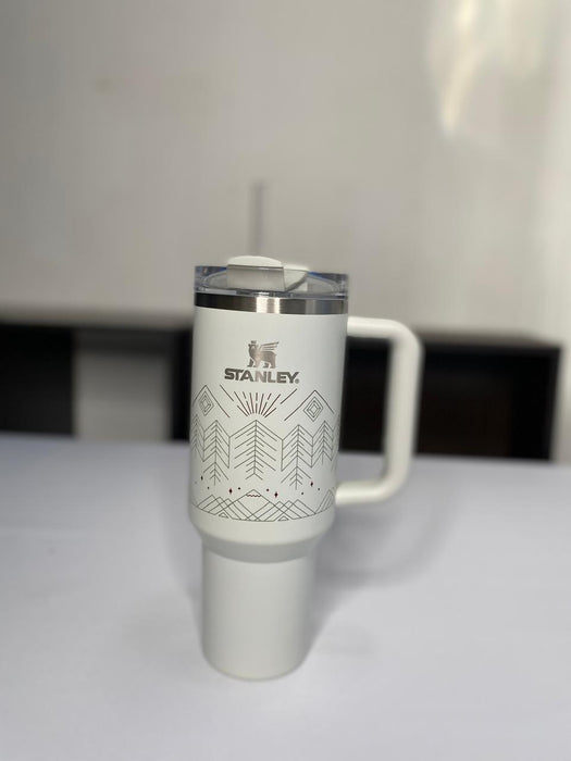THE QUENCHER H2.0 FLOWSTATE™ TUMBLER- Pale Stone Winterscape 40 onz