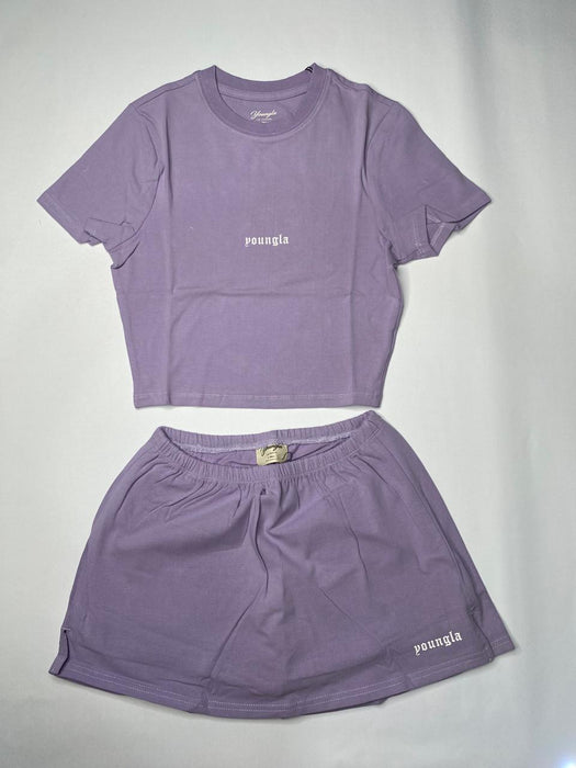W141 - LOVE SETS - SKIRT LAVENDER