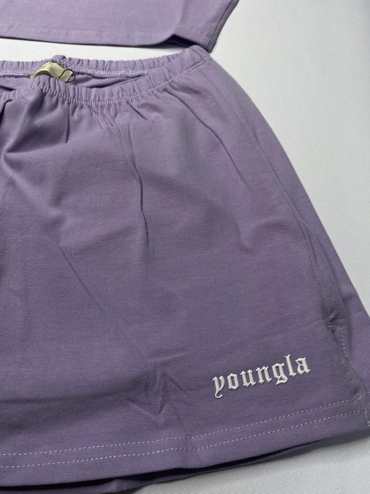 W141 - LOVE SETS - SKIRT LAVENDER