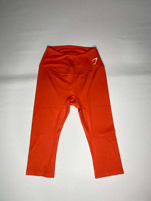 Training Cropped Leggings - Orange