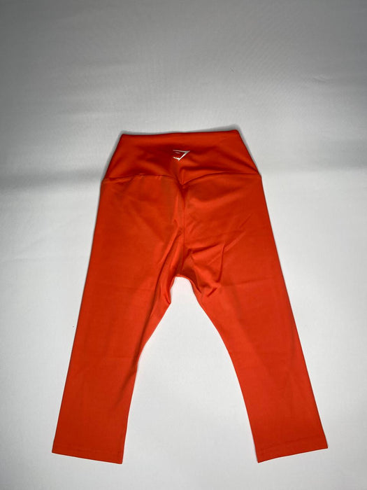 Training Cropped Leggings - Orange