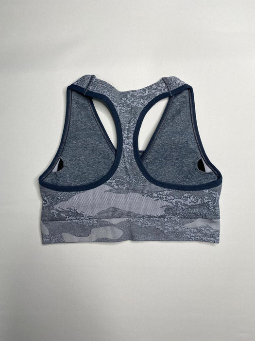 Adapt Camo Seamless Sports Bra River Stone Grey