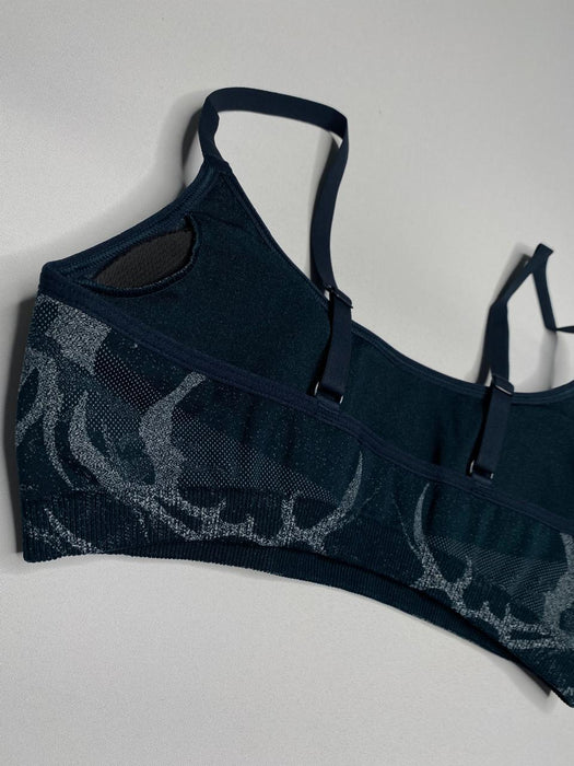 Storm Seamless Sports Bra Blue