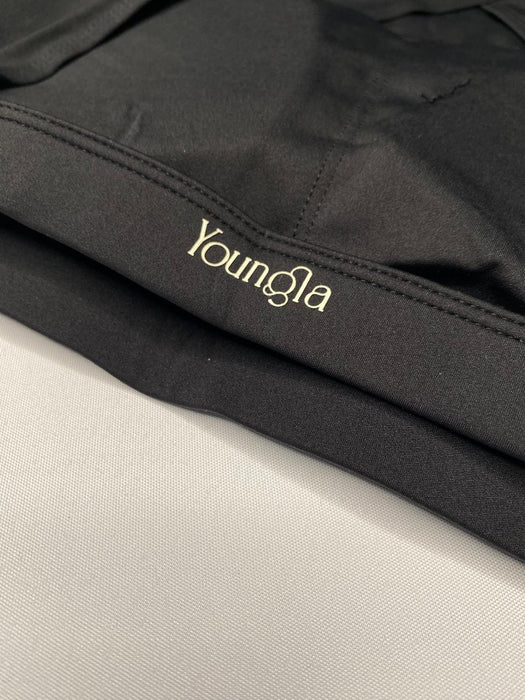 W345 HYBRID LONG SLEEVE BRA - BLACK