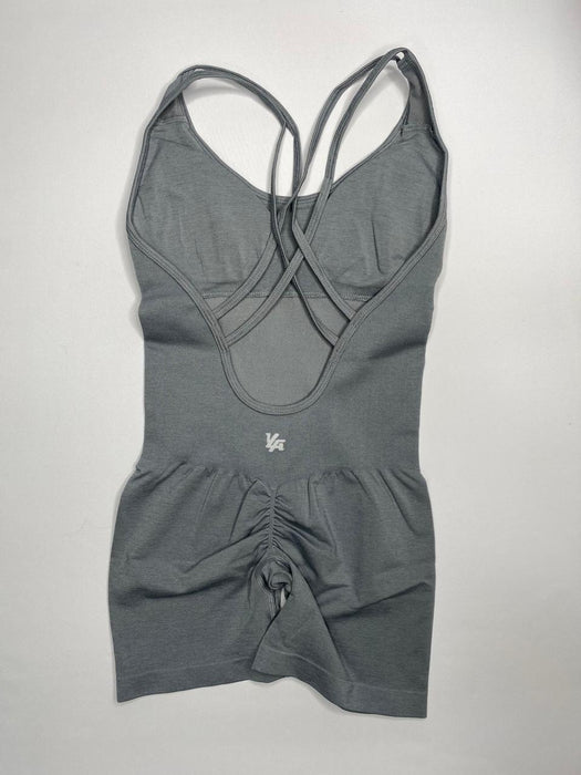 W330 - SEAMLESS CORE BODYSUIT - GREY