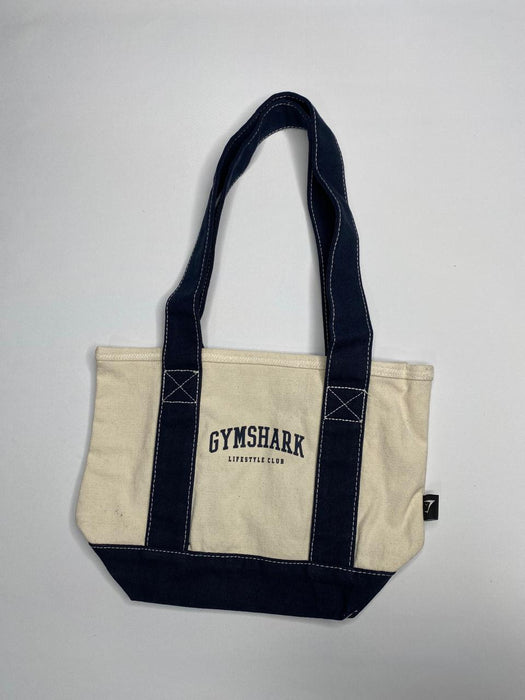 Collegiate Mini Tote - Oat White/Heavy Blue