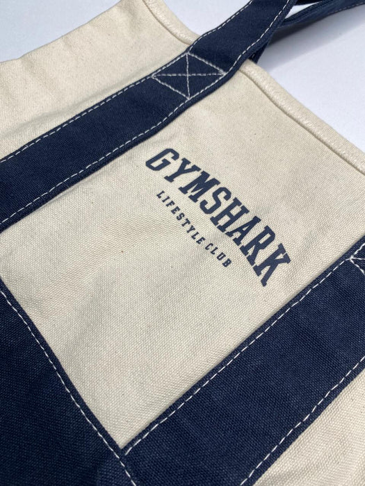 Collegiate Mini Tote - Oat White/Heavy Blue