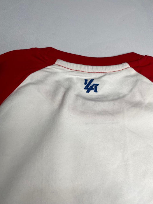 W492 SUPERMAN BABY TEE WHITE/RED