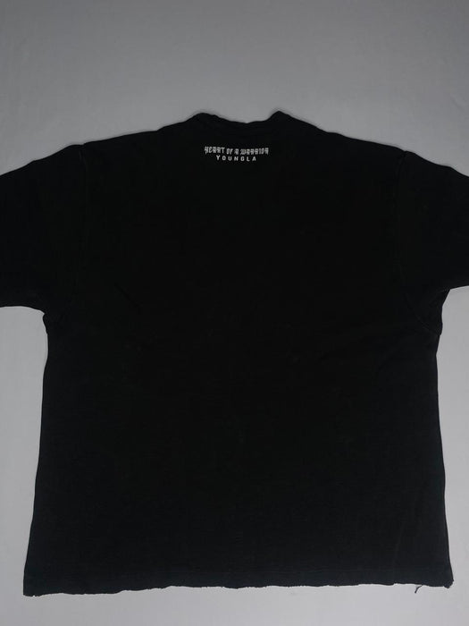 4122 - GLADIATOR TEES - BLACK WASH