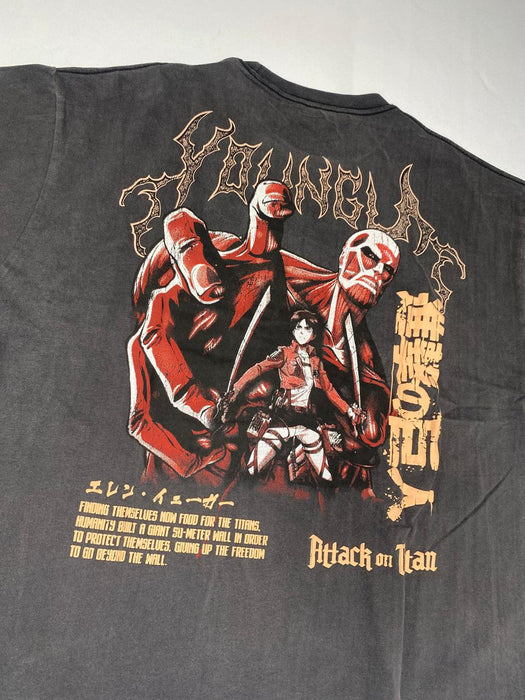 4186 - AOT X YLA Cropped Tees / Defense Of Trost