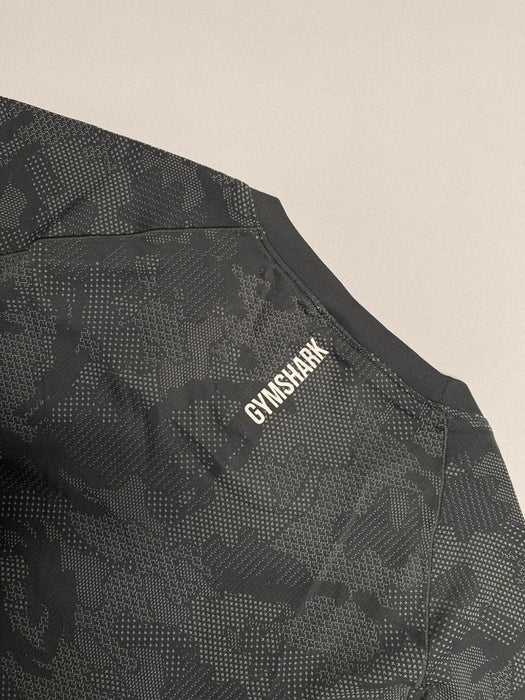Geo Seamless T-Shirt Slate Teal/Denim Grey