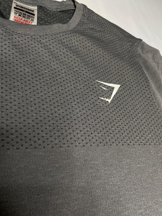 Vital Seamless T-Shirt - LIGHT GREY/BLACK MARL