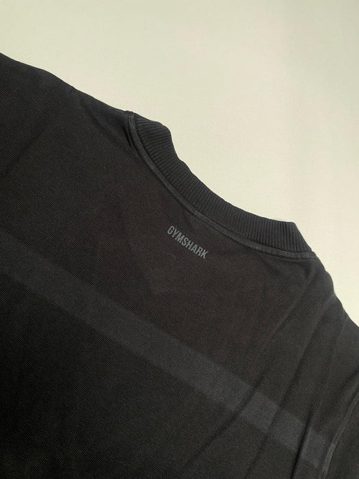 COLLEGIATE WASHED JERSEY T-SHIRT BLACK