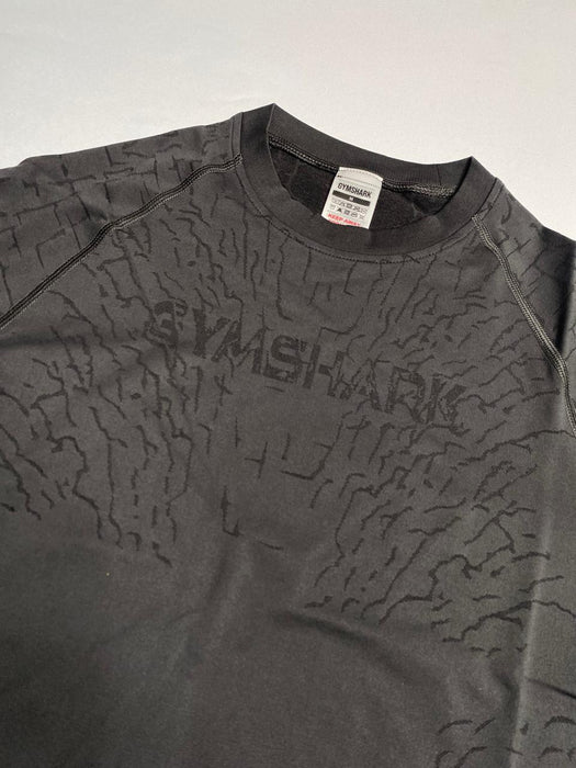 TECTONIC SEAMLESS T-SHIRT - ASPHALT GREY/BLACK