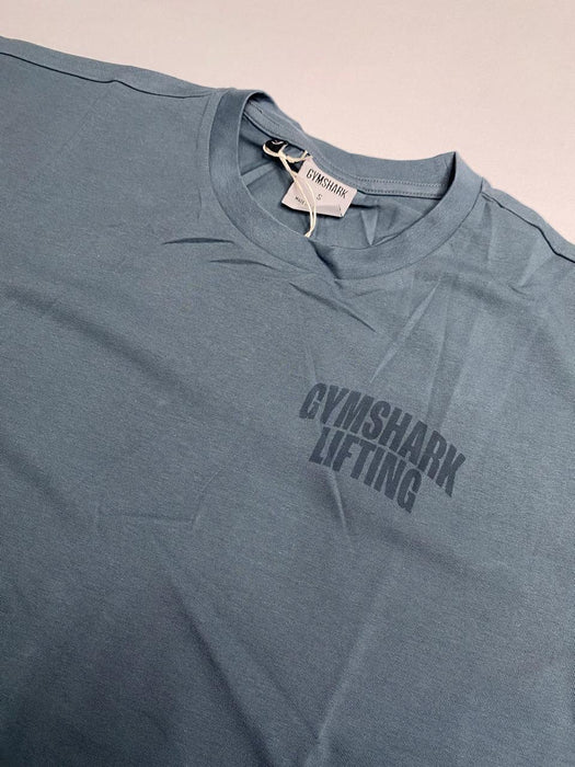 LIFTING T-SHIRT Denim Teal