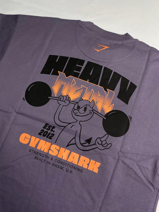 Heavy Metal T-Shirt - Purple