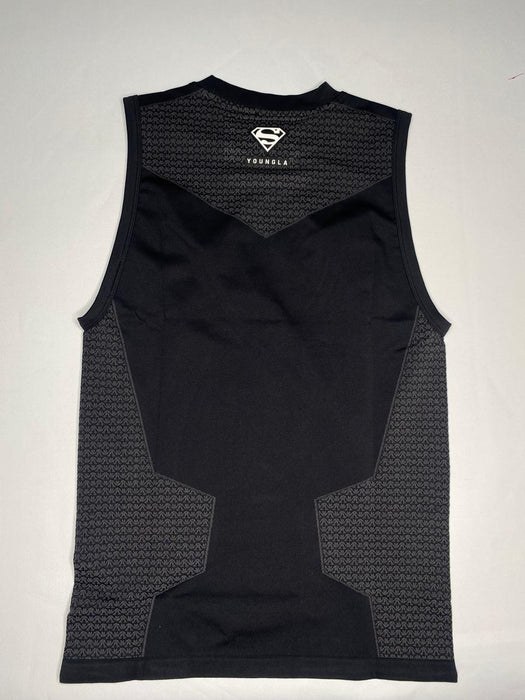 3047 - Superman Compression Tanks Black