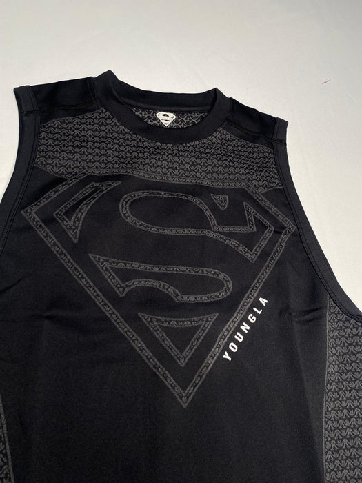 3047 - Superman Compression Tanks Black