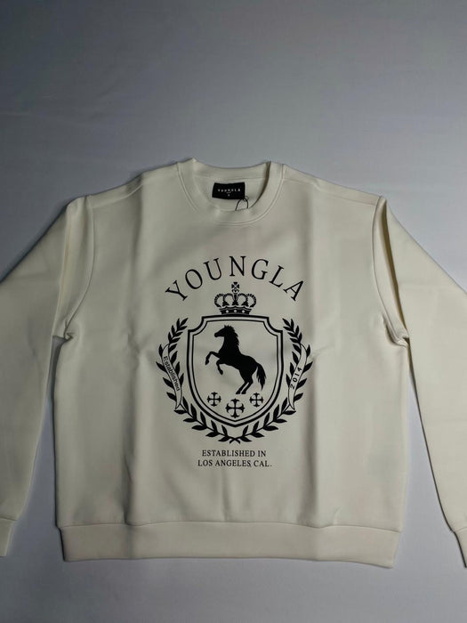 5075 - Old Money Crewnecks White