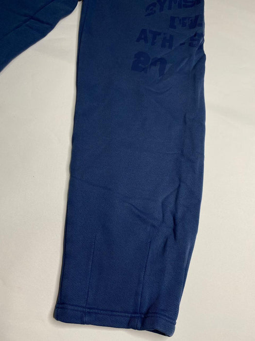 Collegiate Washed Wide Leg Jogger - Compound Blue