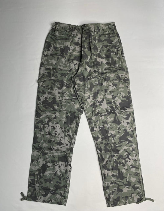Camo Print Woven Cargo Pants