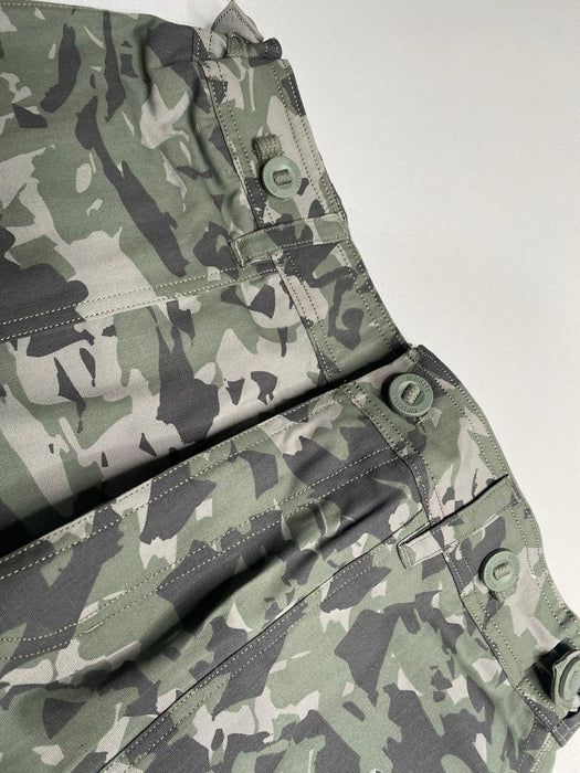 Camo Print Woven Cargo Pants