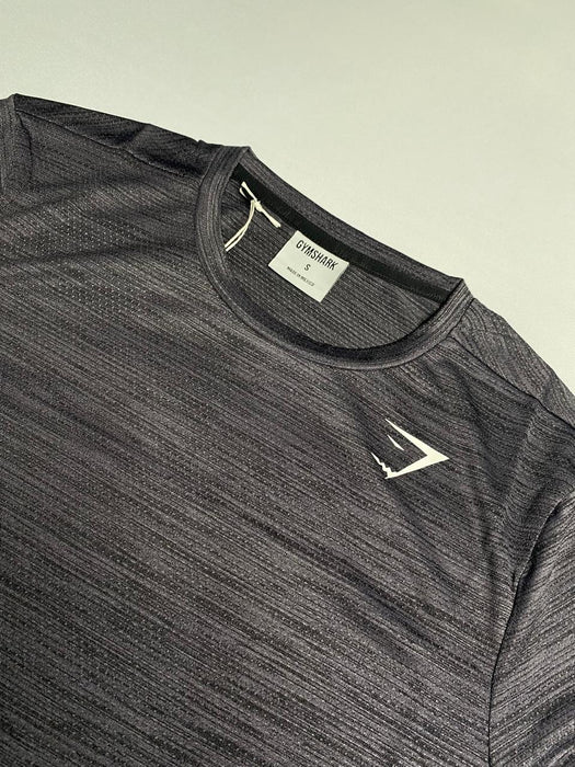 Arrival Long Sleeve T-Shirt - Black/Silhouette Grey Marl