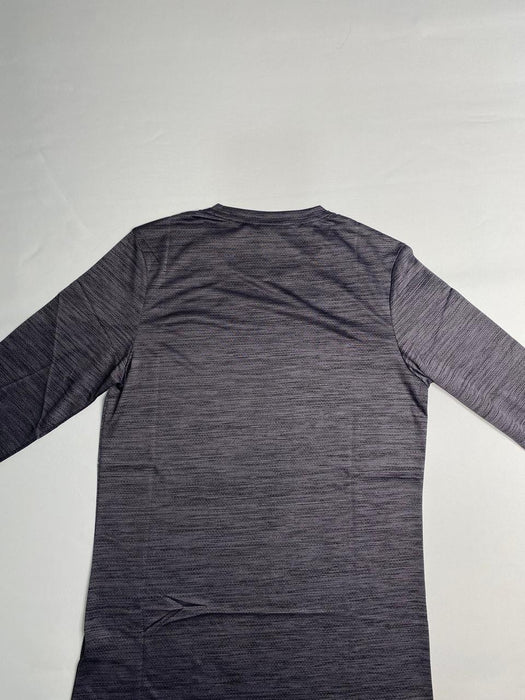 Arrival Long Sleeve T-Shirt - Black/Silhouette Grey Marl