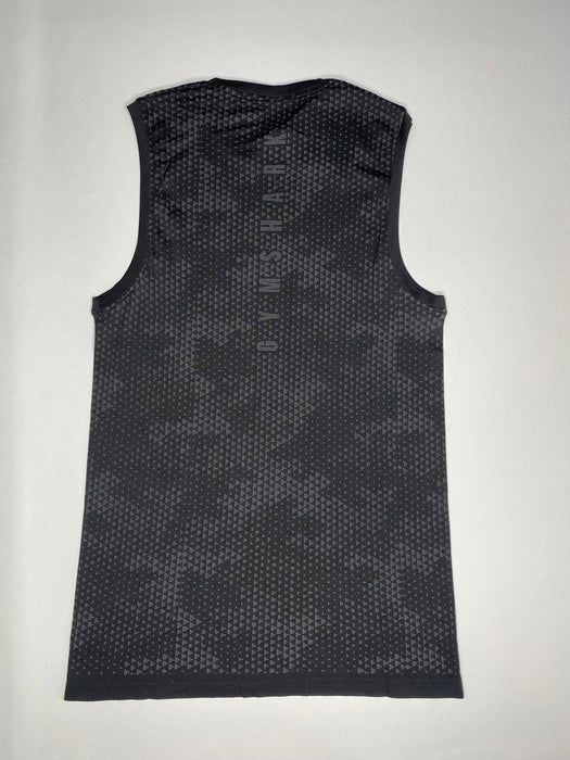 Sport Seamless Tank - Black/Silhouette Grey