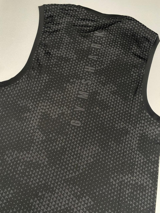 Sport Seamless Tank - Black/Silhouette Grey