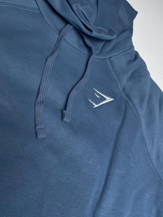 Crest Hoodie - Faded Blue