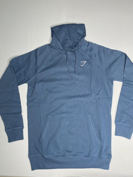 Crest Hoodie - Faded Blue