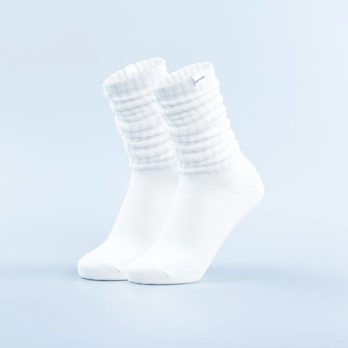 Scrunch Socks-Optic White