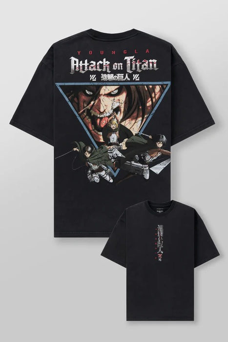 4191 - AOT© x YLA Classic Tees Attack Titan