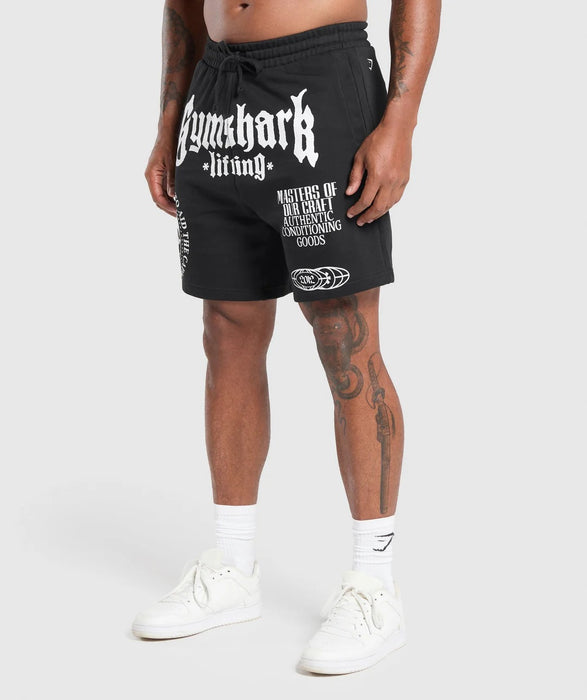 Global Lifting Shorts Black