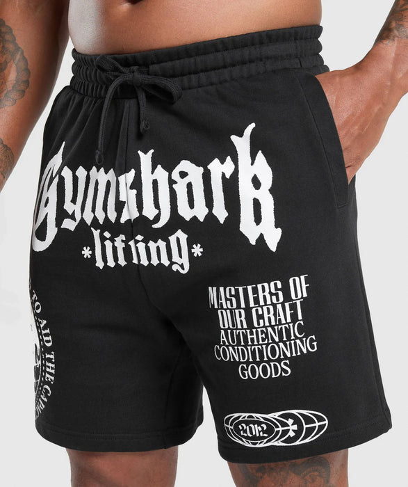 Global Lifting Shorts Black