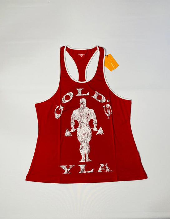 3014 - Golds Gym Classic stringer RED