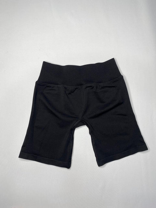W149 Curve Hourglass biker shorts 6.5" Black
