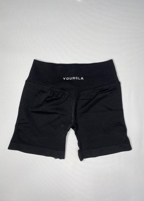 W148 Curve hourglass Shorts 5" Black