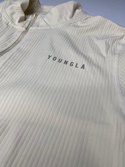 W553 LUNA FITTED JACKET - CREAM