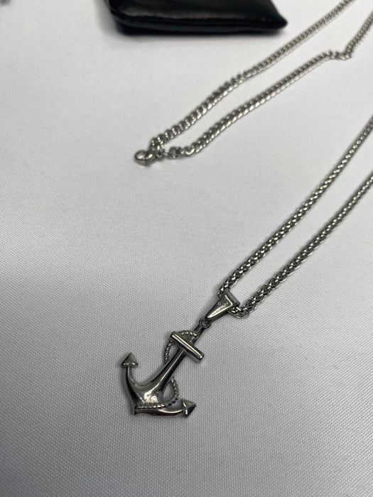 THE ANCHOR PENDANT SET - SILVER RG1010S