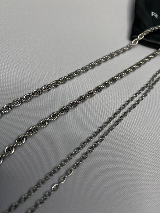 THE GANGSTER CUPID PENDANT SET - SILVER RG1014S