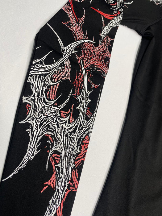 Void Tech™ Infernal longsleeve Compression [HEAVENLY RED]