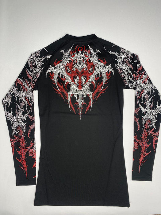 Void Tech™ Infernal longsleeve Compression [HEAVENLY RED]