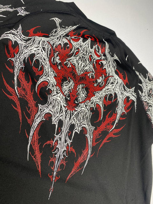 Void Tech™ Infernal longsleeve Compression [HEAVENLY RED]