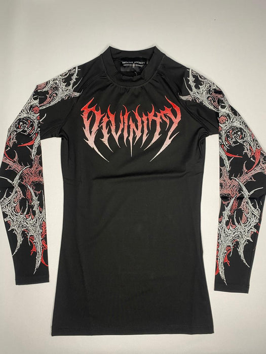 Void Tech™ Infernal longsleeve Compression [HEAVENLY RED]