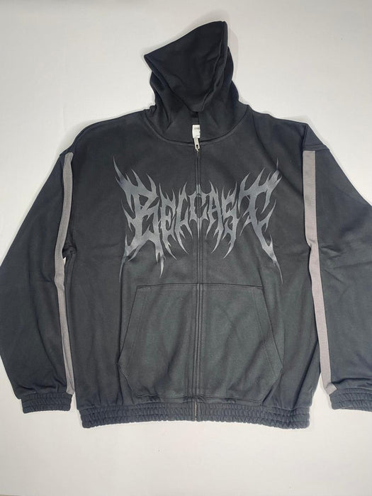 Gymshark x Carlos Belcast Zip Up Hoodie - GS Black