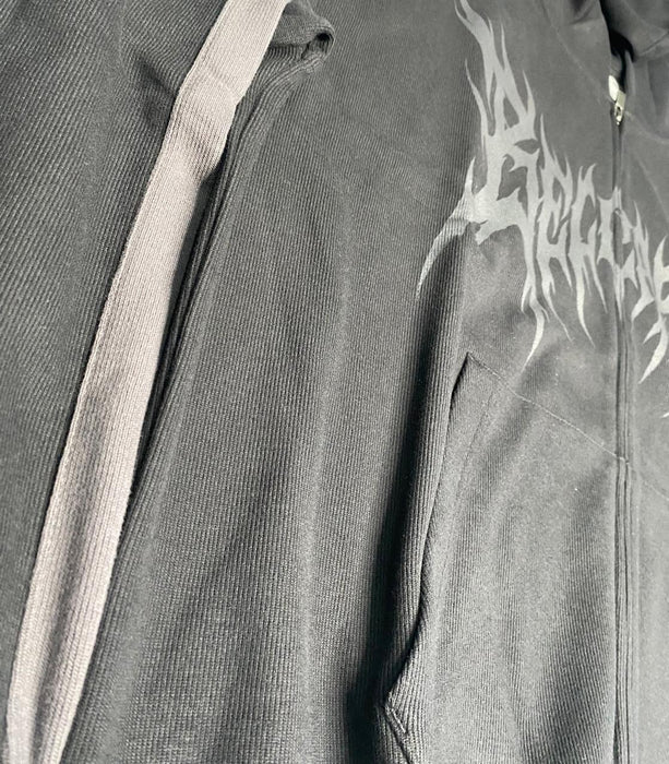 Gymshark x Carlos Belcast Zip Up Hoodie - GS Black